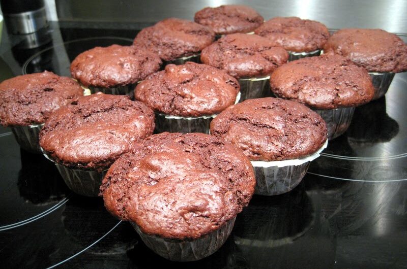 Triple Chocolate Muffins
