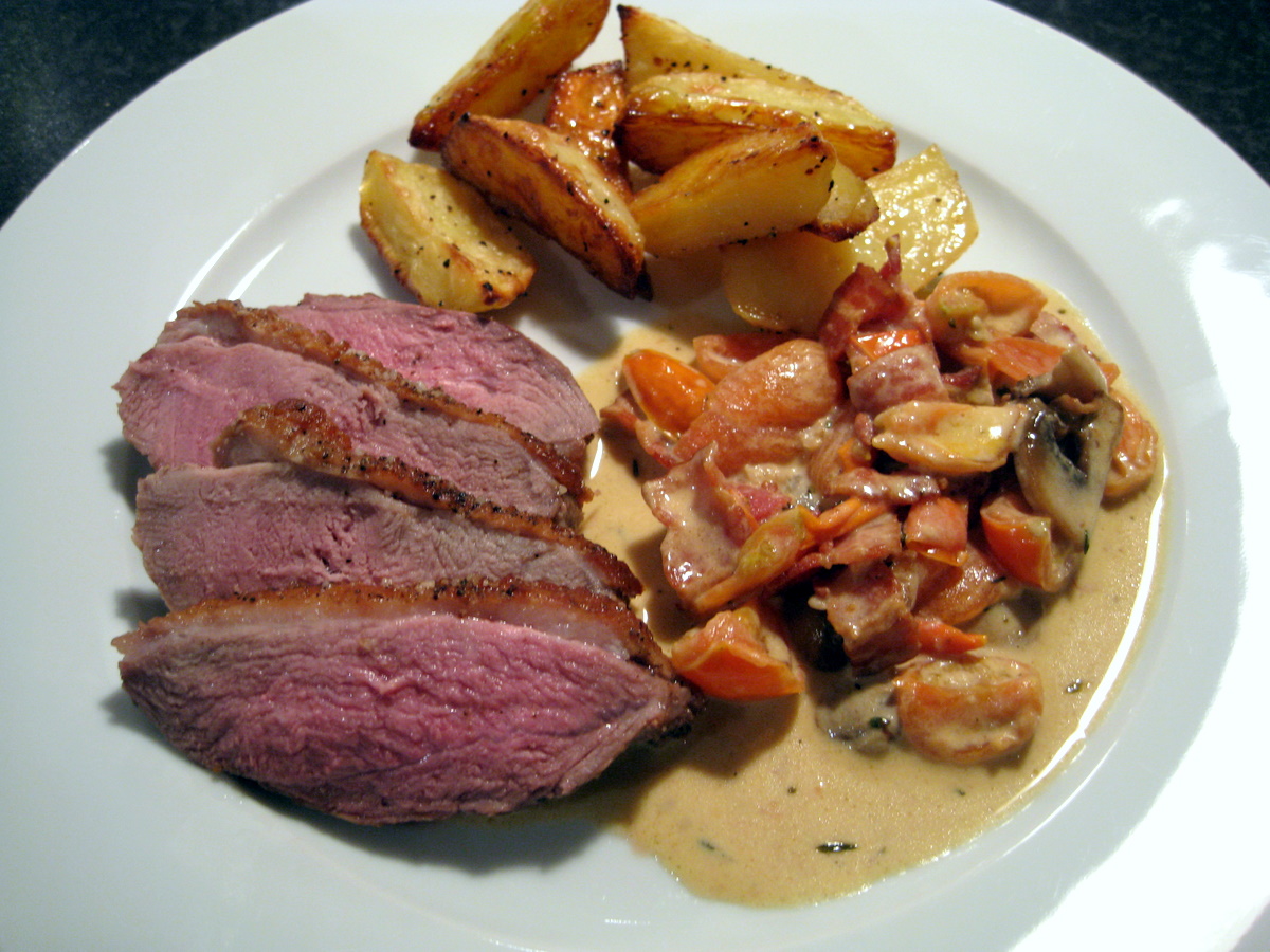 Andebryst á la Creme - Carstens Madblog