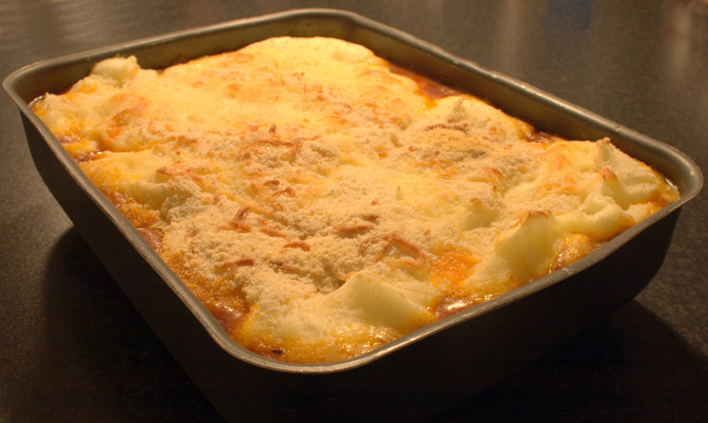 Bøfgratin
