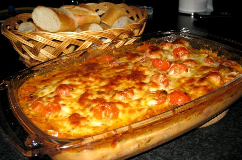 Gratineret mørbrad